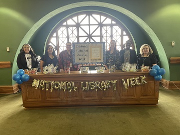 National Library Week group photo