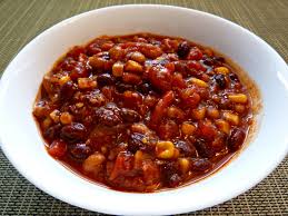 4 ingredient Chili (Vegetable, Protein)