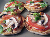 Quick and Easy Pizza Rounds (Grain, Vegetable)
