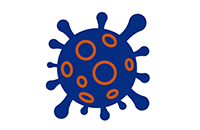 Covid-19 virus icon