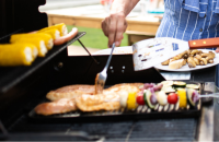 grilling food