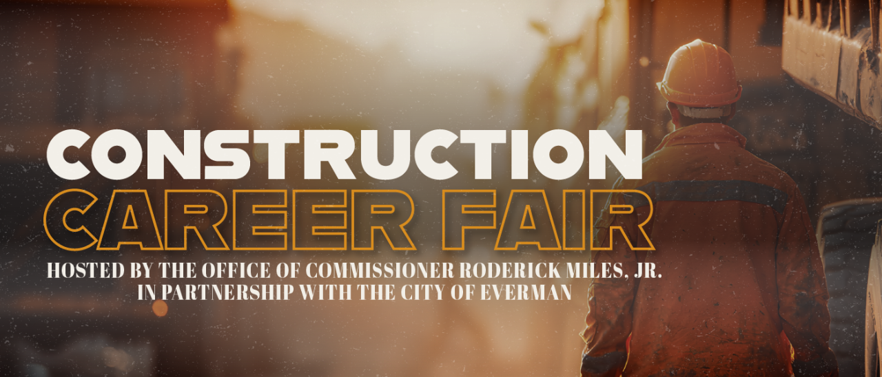 Tarrant County Construction Career Fair Hosted by Commissioner Miles