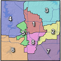 Constable Precinct Map