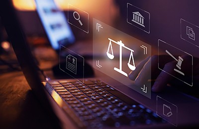 Online screen with Scales