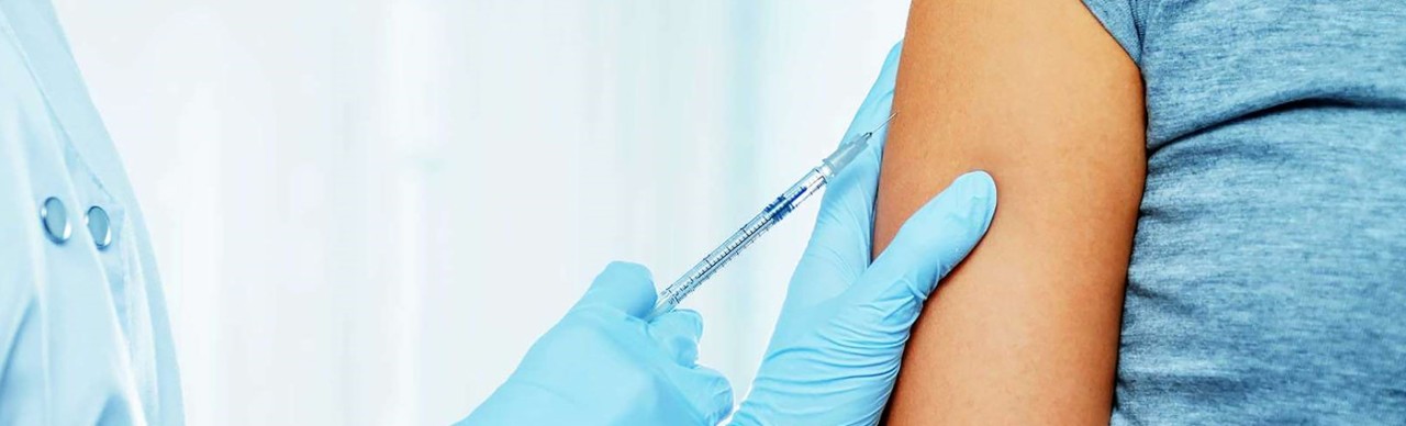vaccinated black family
