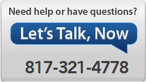 Need help or have questions? Let's talk! 817-321-4778