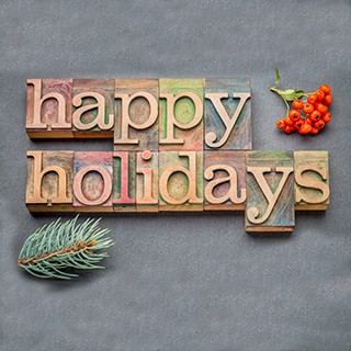 Happy Holidays banner