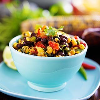 Roasted Corn and Veggie Salsa