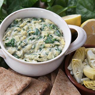 Spinach Artichoke and White Bean Dip