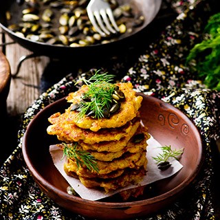 Black Bean Pumpkin Fritter