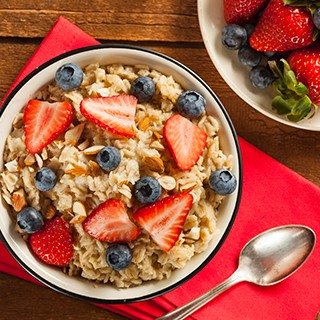 Oatmeal and Fruit Overnight