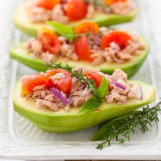 Avocado Tuna Boat