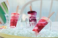 Yogurt-fruit popsicles