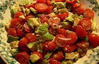 Tomato and Avocado Salad