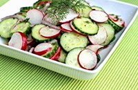 Cucumber Radish Salad