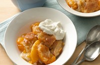 Peach cobbler
