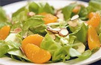 Almond Spinach Salad