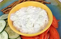 Light Sour Cream and Onion Dip