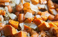 Roasted Sweet Potatoes and Carrots