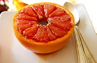 Sweet Broiled Grapefruit
