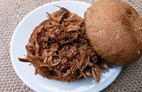 Slow Cooker BBQ Shredded Chicken