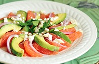 Avocado and Grapefruit Salad