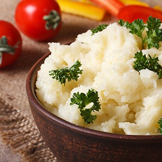 Low Sodium Garlic Mashed Potatoes