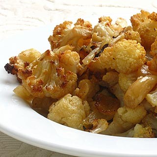 Oven Roasted Cauliflower