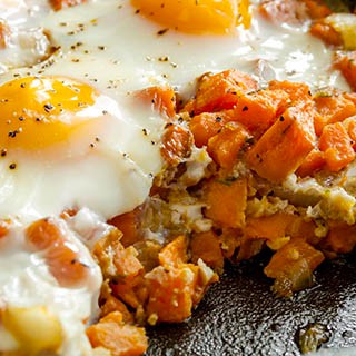 Simple Southwestern Sweet Potato Hash