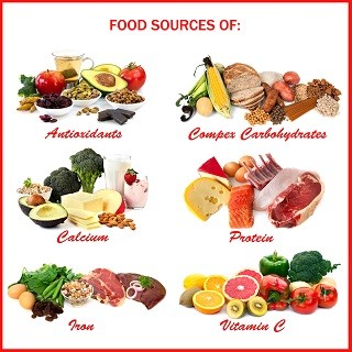 Sources of nutrients