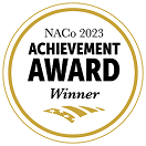 Circle Achievement Award Logo for National Association of Counties organization